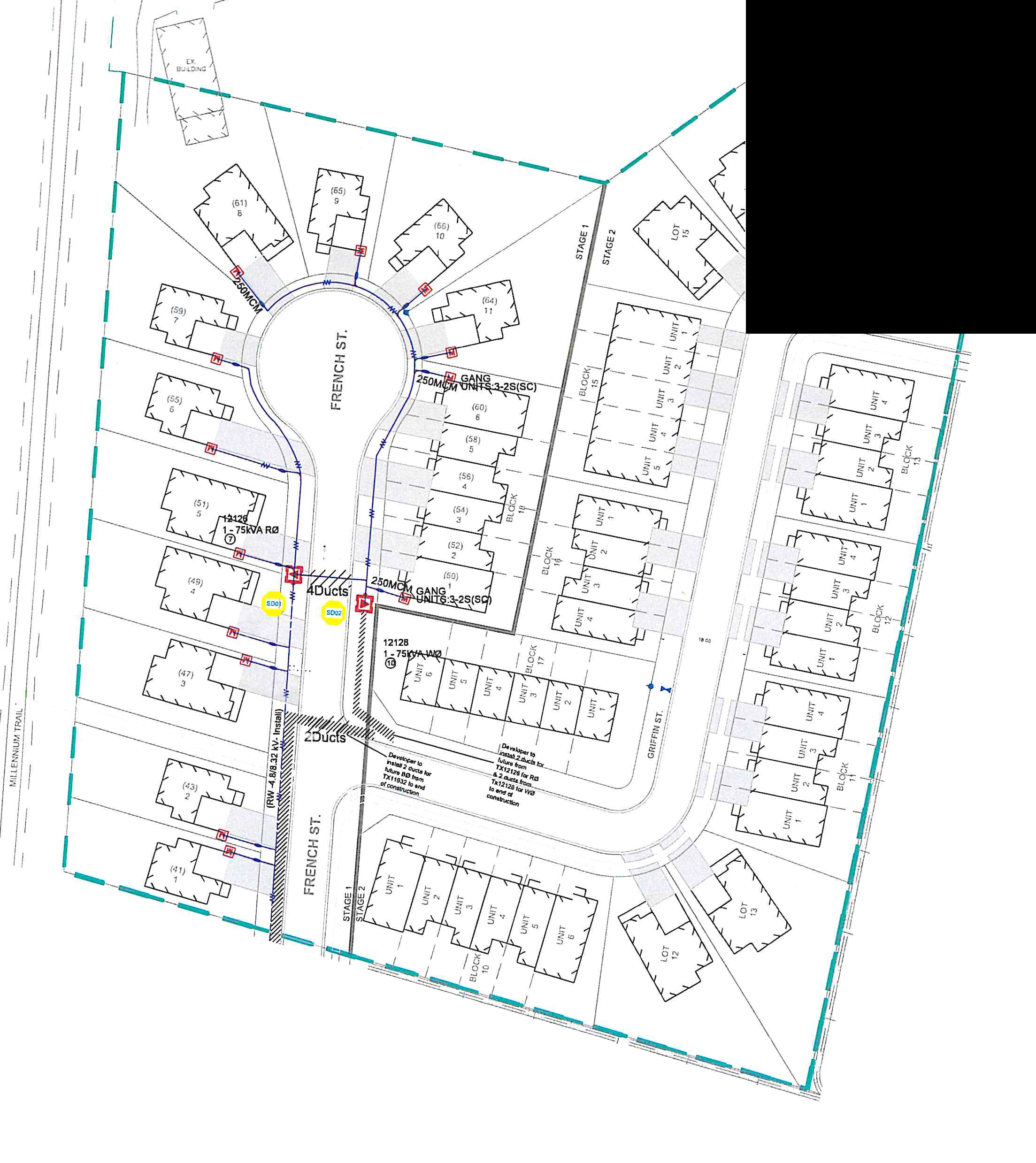 West Meadows Phase 5 Site Plan Map